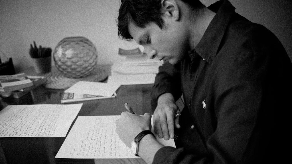 La lumière est un choix — Lettre manuscrite I